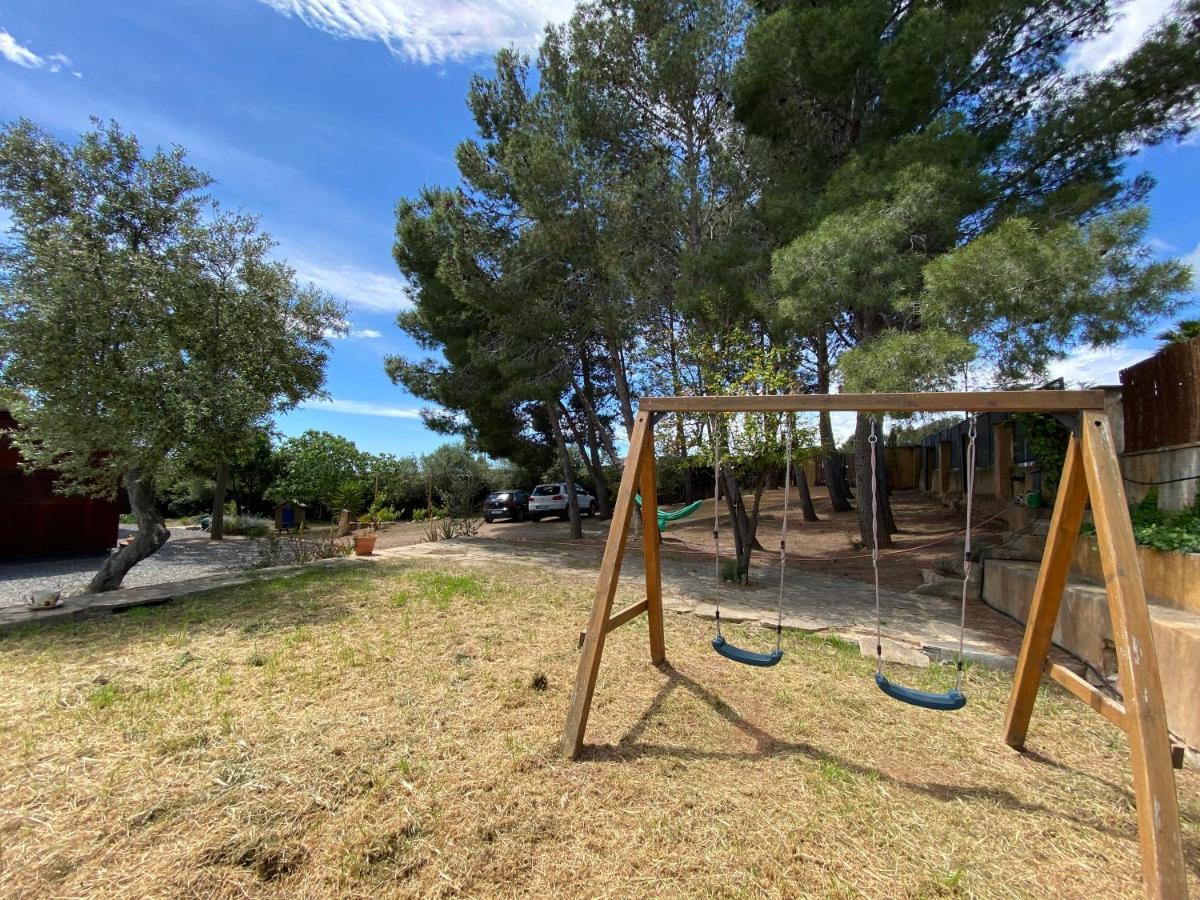 Menta House Preciosa Eco-Casa Con Gran Jardin Y Barbacoa Villa Alcover ภายนอก รูปภาพ